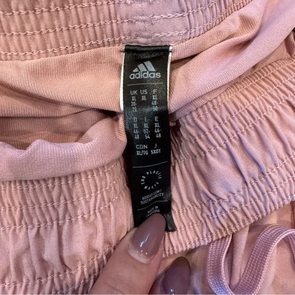 Adidas Women's Club Tennis Athletic Shorts Built-in Tights Lightweight, XL Pink - Picture 3 of 7